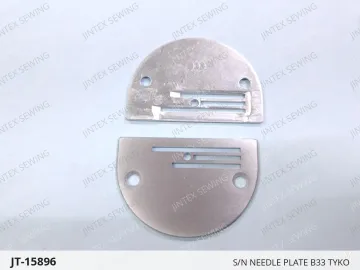S/N NEEDLE PLATE B33 TYKO — JT-15896 sewing machine spare part