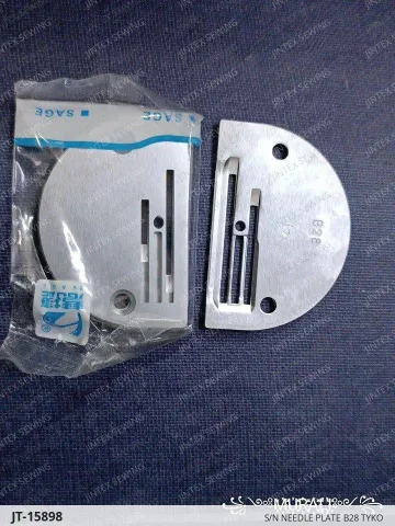 S/N NEEDLE PLATE B28 TYKO — JT-15898 sewing machine spare part