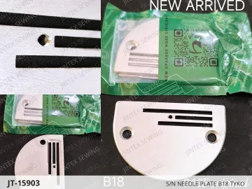 S/N NEEDLE PLATE B18 TYKO — JT-15903 sewing machine spare part