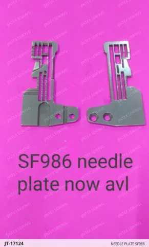 NEEDLE PLATE SF986 — JT-17124 sewing machine spare part