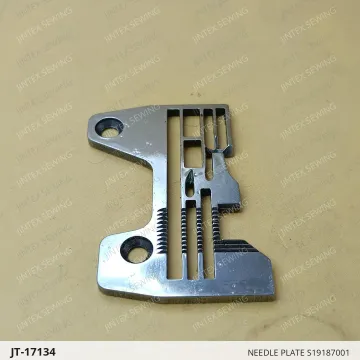 NEEDLE PLATE S19187001 — JT-17134 sewing machine spare part