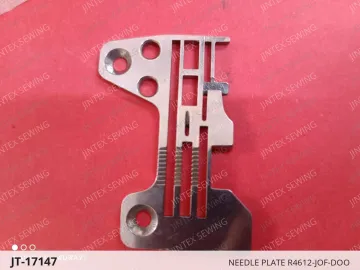 NEEDLE PLATE R4612-JOF-DOO — JT-17147 sewing machine spare part