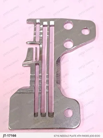 6716 NEEDLE PLATE 4TH R4305-JOD-EOO — JT-17166 sewing machine spare part