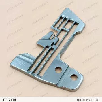 NEEDLE PLATE E989 — JT-17175 sewing machine spare part