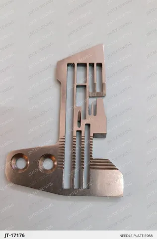 NEEDLE PLATE E988 — JT-17176 sewing machine spare part