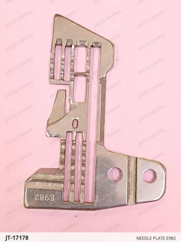 NEEDLE PLATE E982 — JT-17178 sewing machine spare part