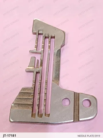 NEEDLE PLATE E919 — JT-17181 sewing machine spare part