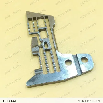 NEEDLE PLATE E871 — JT-17182 sewing machine spare part