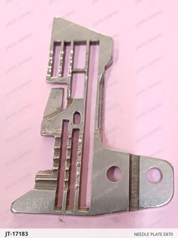 NEEDLE PLATE E870 — JT-17183 sewing machine spare part