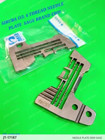NEEDLE PLATE E809 SAGE — JT-17187 sewing machine spare part
