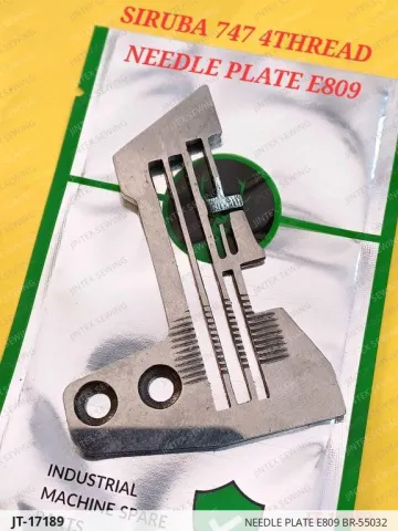 NEEDLE PLATE E809 BR-55032 — JT-17189 sewing machine spare part