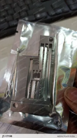 NEEDLE PLATE E5356 — JT-17198 sewing machine spare part