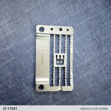 NEEDLE PLATE E3996K — JT-17201 sewing machine spare part