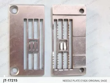 NEEDLE PLATE E1826 ORIGINAL SAGE — JT-17215 sewing machine spare part