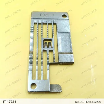 NEEDLE PLATE E0226Q — JT-17221 sewing machine spare part