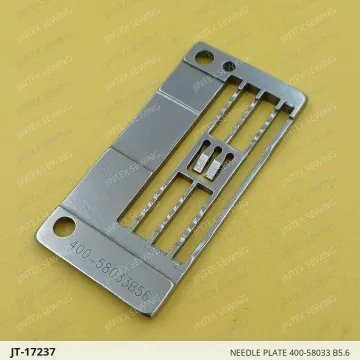 NEEDLE PLATE 400-58033 B5.6 — JT-17237 sewing machine spare part