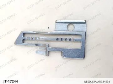 NEEDLE PLATE 34598 — JT-17244 sewing machine spare part