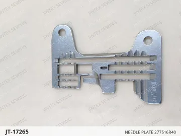 NEEDLE PLATE 277516R40 — JT-17265 sewing machine spare part