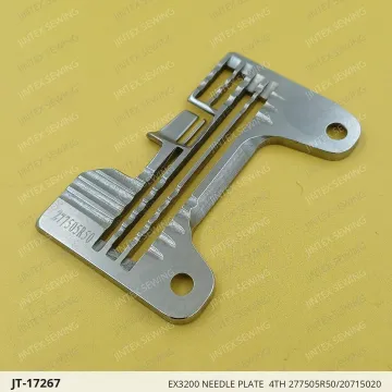 EX3200 NEEDLE PLATE  4TH 277505R50/20715020 — JT-17267 sewing machine spare part