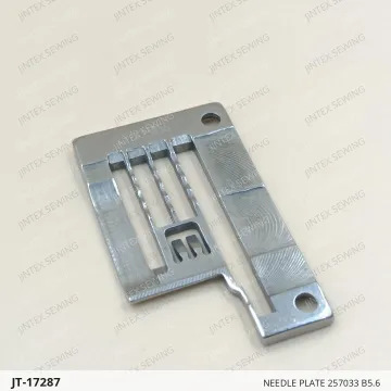 NEEDLE PLATE 257033 B5.6 — JT-17287 sewing machine spare part