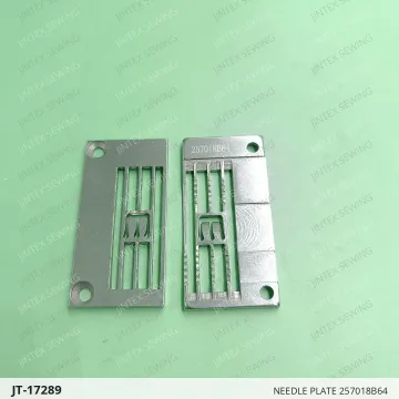 NEEDLE PLATE 257018B64 — JT-17289 sewing machine spare part