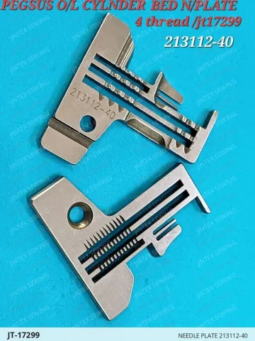 NEEDLE PLATE 213112-40 — JT-17299 sewing machine spare part