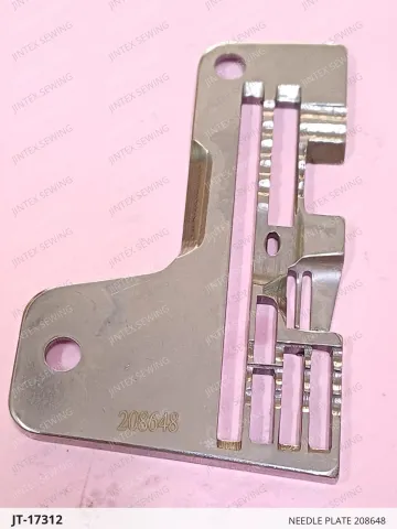 NEEDLE PLATE 208648 — JT-17312 sewing machine spare part