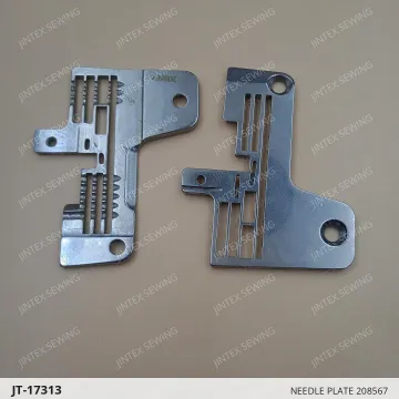 NEEDLE PLATE 208567 — JT-17313 sewing machine spare part