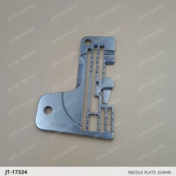NEEDLE PLATE 204940 — JT-17324 sewing machine spare part