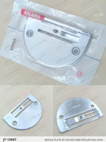 NEEDLE PLATE B1109-555-H0B FOR JUKI DDL-555H — JT-13947 sewing machine spare part