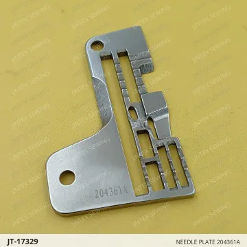 NEEDLE PLATE 204361A — JT-17329 sewing machine spare part