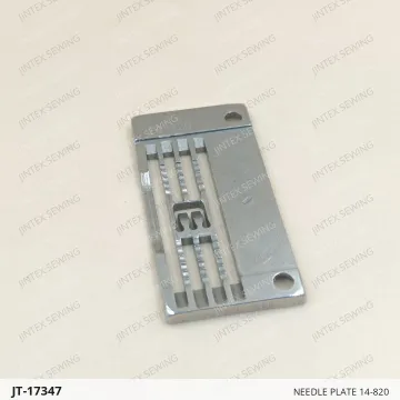 NEEDLE PLATE 14-820 — JT-17347 sewing machine spare part