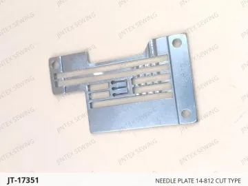 NEEDLE PLATE 14-812 CUT TYPE — JT-17351 sewing machine spare part