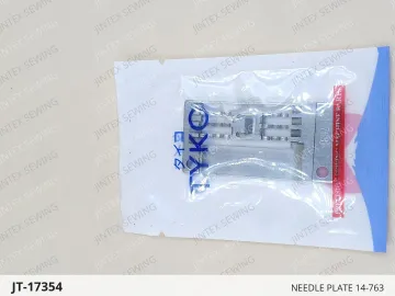 NEEDLE PLATE 14-763 — JT-17354 sewing machine spare part