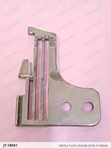 NEEDLE PLATE 202554E M700 4 THREAD — JT-18041 sewing machine spare part