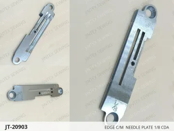 EDGE C/M  NEEDLE PLATE 1/8 CDA — JT-20903 sewing machine spare part
