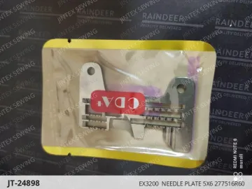EX3200  NEEDLE PLATE 5X6 277516R60 — JT-24898 sewing machine spare part