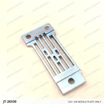 1261 3/8 NEEDLE PLATE ONLY — JT-26330 sewing machine spare part