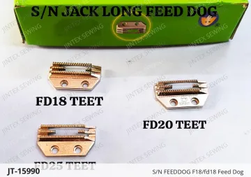 S/N FEEDDOG F18/fd18 Feed Dog — JT-15990 sewing machine spare part