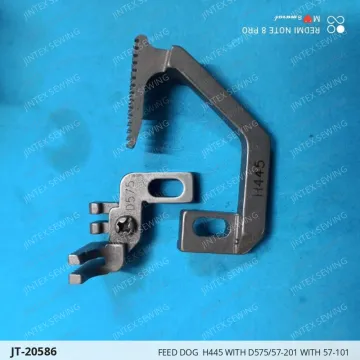 FEED DOG  H445 WITH D575/57-201 WITH 57-101 — JT-20586 sewing machine spare part
