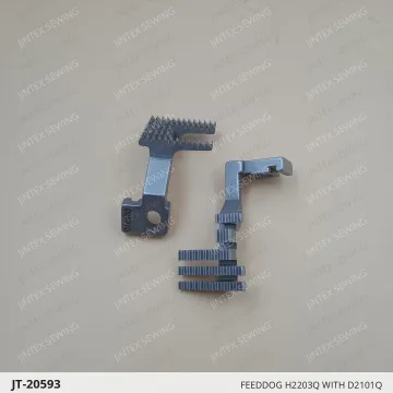 FEEDDOG H2203Q WITH D2101Q — JT-20593 sewing machine spare part