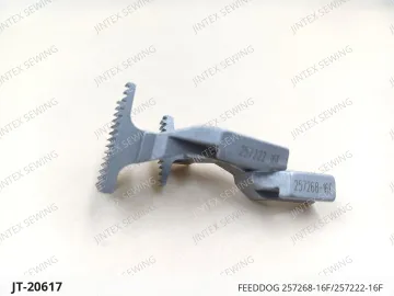 FEEDDOG 257268-16F/257222-16F — JT-20617 sewing machine spare part