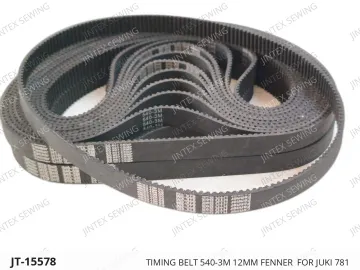 TIMING BELT 540-3M 12MM FENNER  FOR JUKI 781 — JT-15578 sewing machine spare part