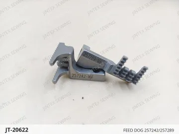 FEED DOG 257242/257289 — JT-20622 sewing machine spare part