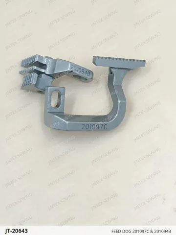 FEED DOG 201097C & 201094B — JT-20643 sewing machine spare part
