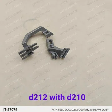 747K FEED DOG D212/D207/H210 HEAVY DUTY — JT-27079 sewing machine spare part