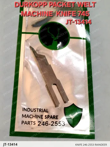 KNIFE 246-2553 RAINDEER — JT-13414 sewing machine spare part