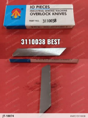 KNIFE Y3110038 — JT-18874 sewing machine spare part