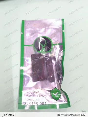 KNIFE 980 S37198-001 28MM — JT-18915 sewing machine spare part