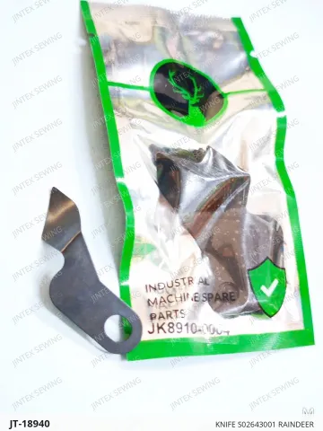 KNIFE S02643001 RAINDEER — JT-18940 sewing machine spare part